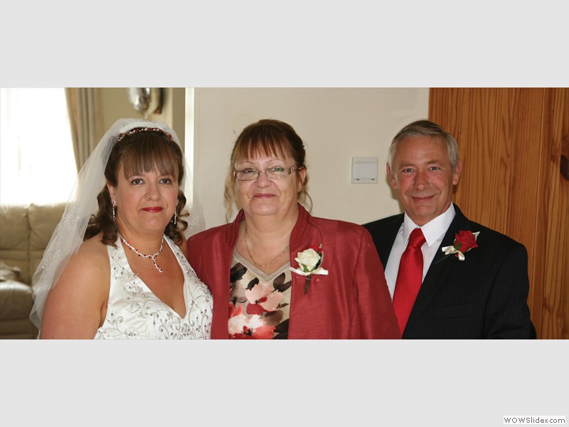 sarah + parents
